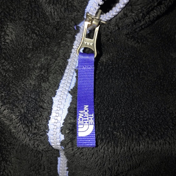Black Fluffy The North Face Jacket - Picture 5 of 6